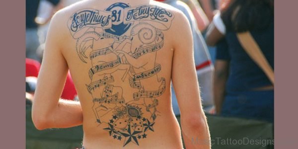 Amazing Music Tattoo