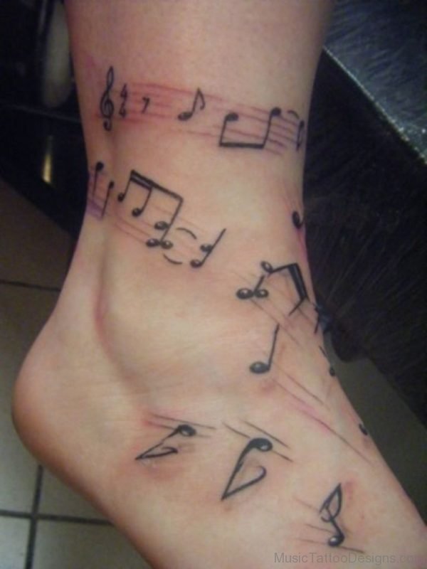 Awesome Music Tattoo 1