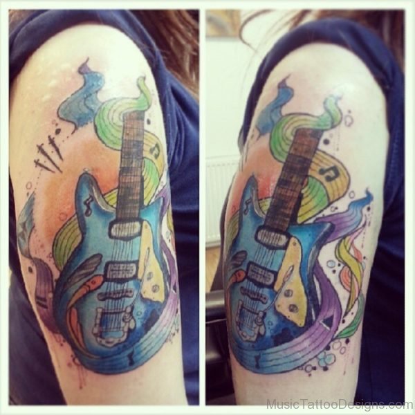 Best Guitar Tattoo