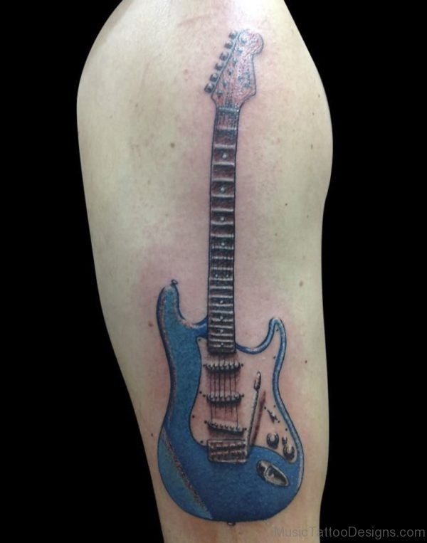 Fabulous Guitar Tattoo