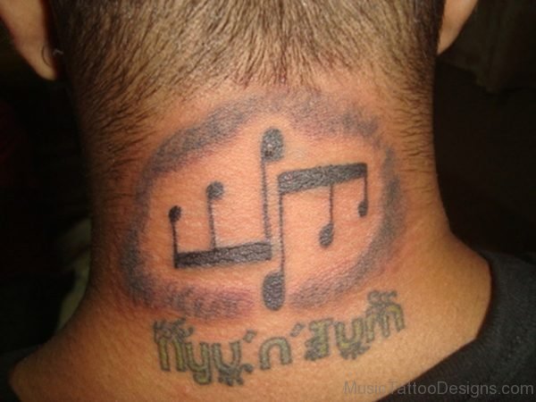 Music And Words Tattoo