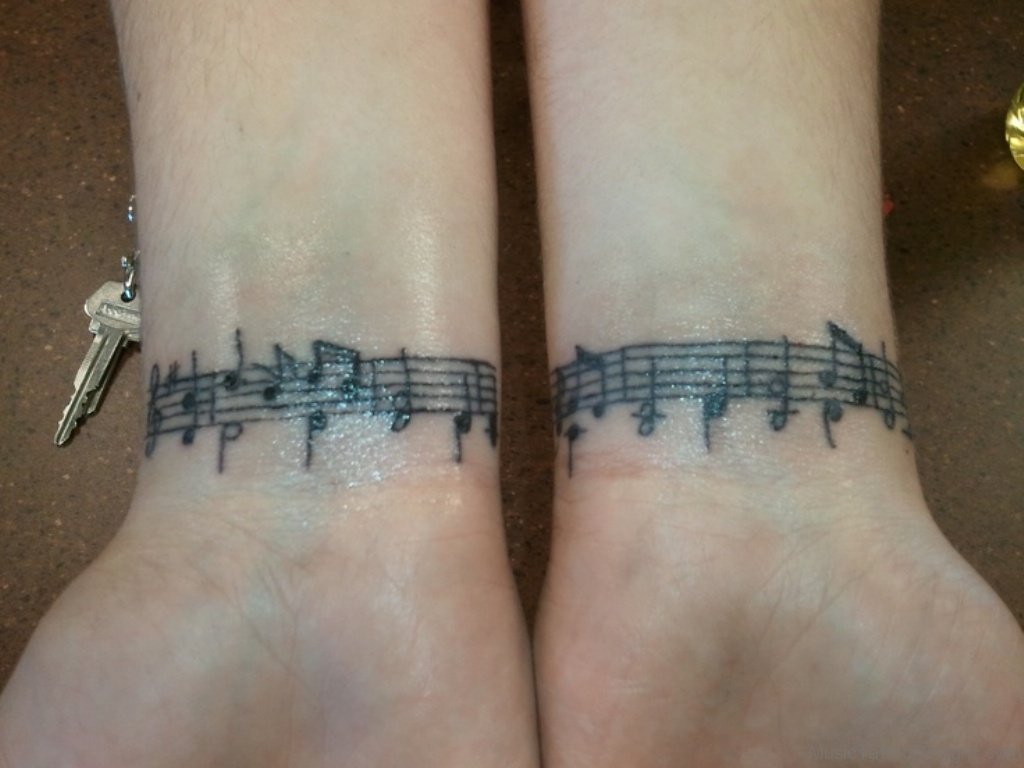 92 Cool Music Tattoos On Wrist