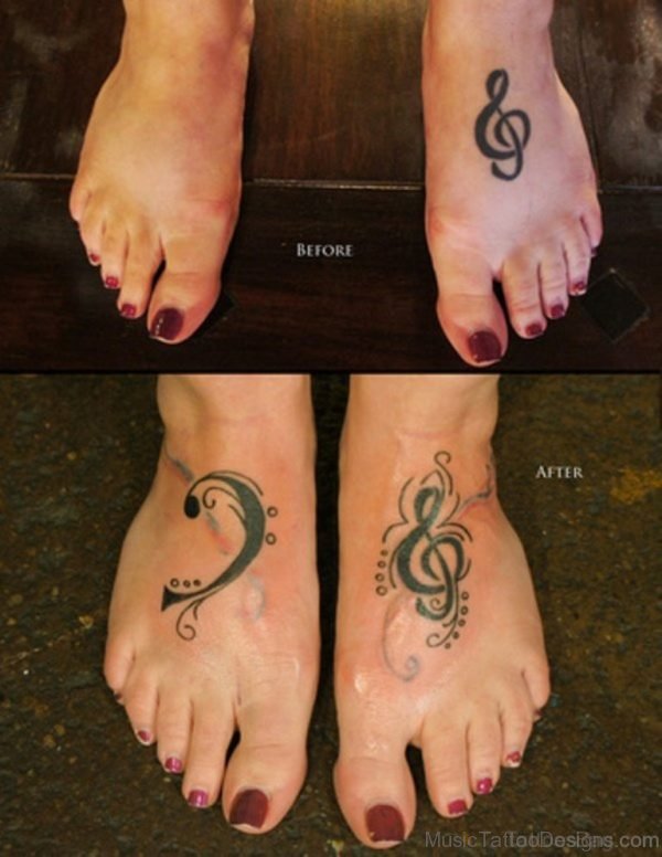 Music Tattoo Designs 