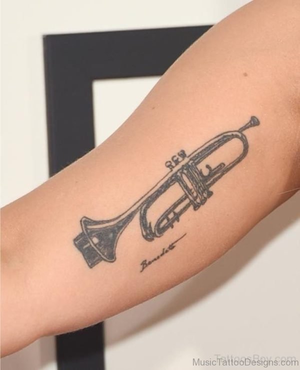 Triumph Tattoo On Arm
