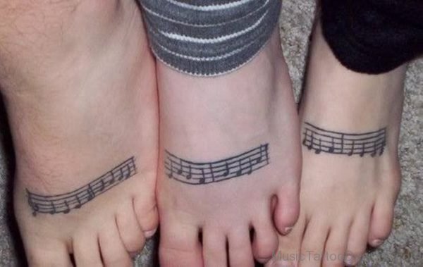 Music Tattoos O Foots