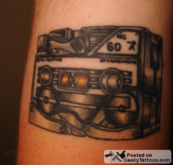 Cassette Tattoo Image