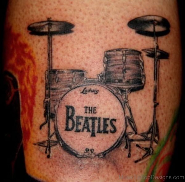 Drummer Tattoo design