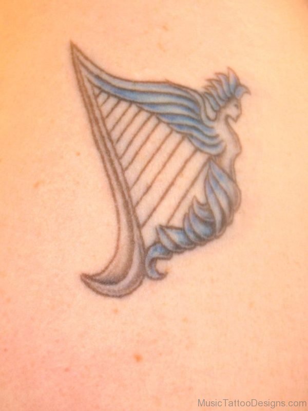 Fairy Harp Tattoo