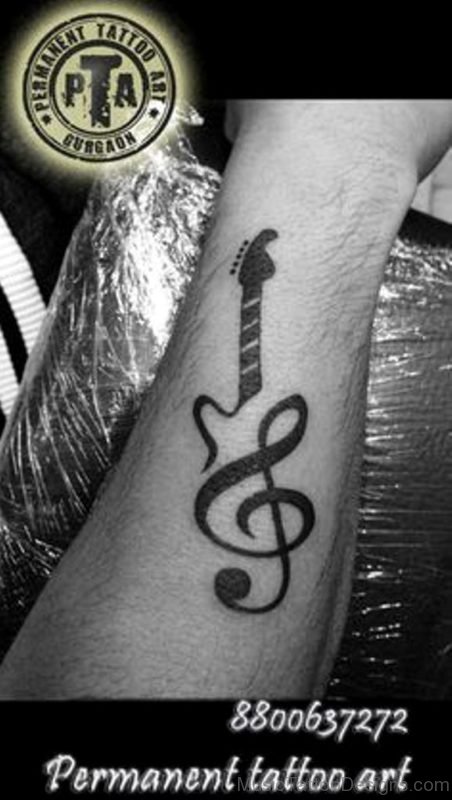 Great Guitar Tattoo