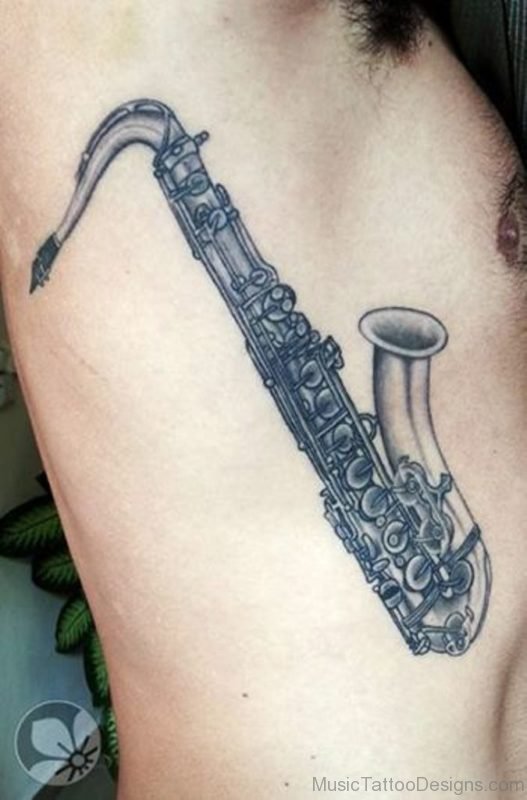 Saxophone Tattoo