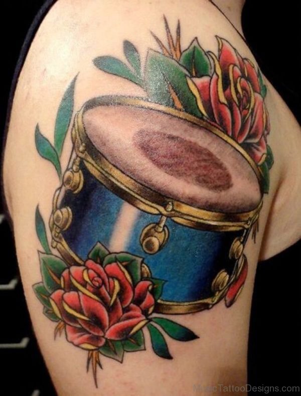 Snare drum tattoo