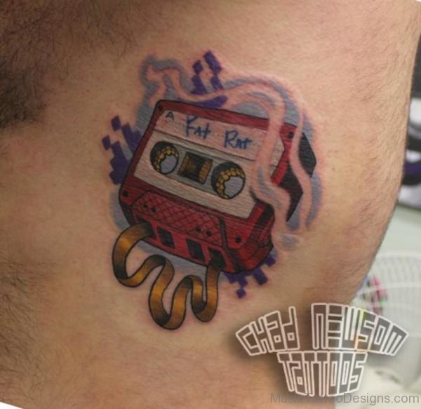 Unique Cassette Tattoo
