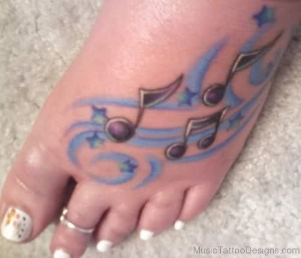 3D Music Tattoo