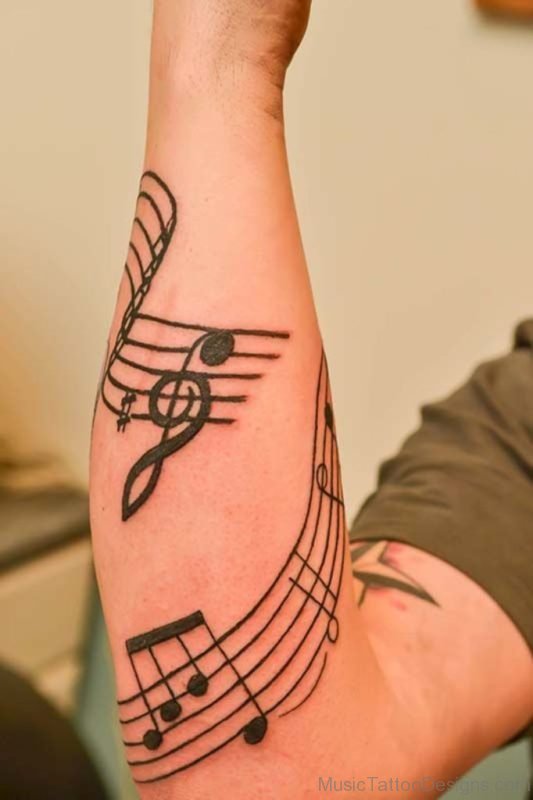 Best Music Tattoo Design