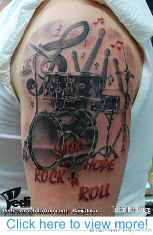 Music Drums Tattoo