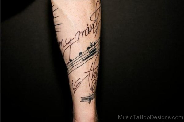 Music In Mind Tattoo