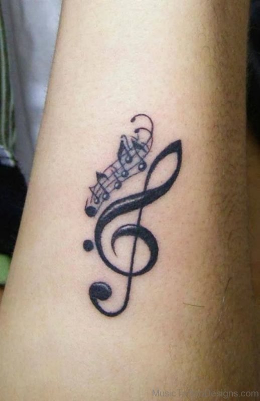 Music Notes Tattoo For Guys