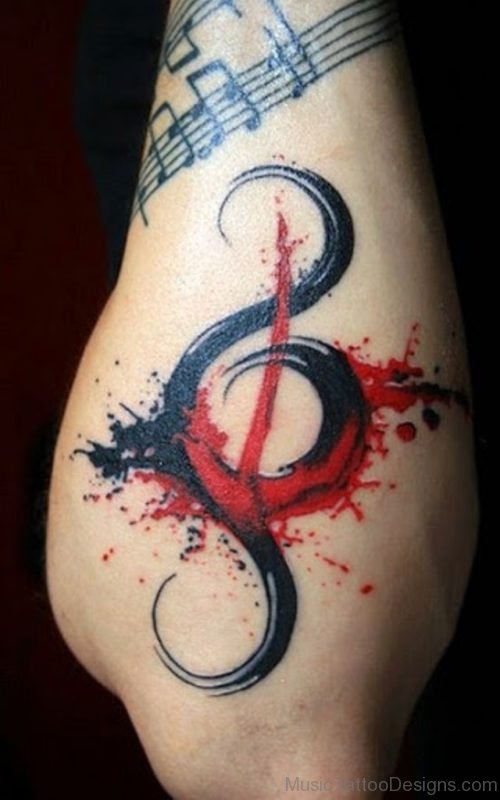 Outstanding Music Tattoo