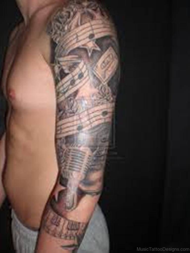 50 Outstanding Music Tattoos