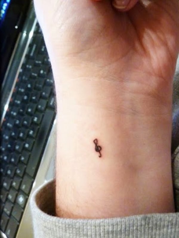 Tiny Music Tattoo